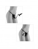 Невероятный набор для анальных игр: Hookup Panties Remote Bowtie Bikini (размер: S/L)