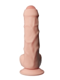Фаллоимитатор неоскин на присоске REAL Standard Lovetoy (18, Ø 3.5 см)