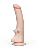 Фаллоимитатор неоскин на присоске REAL Standard Lovetoy (19.5, Ø 3.8 см)