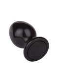 Анальный плаг Glide L Lovetoy из ПВХ черный (11.7, Ø 5.8 см)