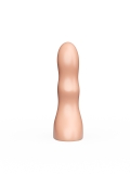 Плаг изогнутой формы Lovetoy из ПВХ телесный (10, Ø 2.5 см)