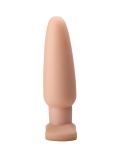 Анальная пробка Lovetoy из ПВХ телесной (18, Ø 4.3 см)