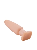 Анальная пробка Lovetoy из ПВХ телесной (18, Ø 4.3 см)