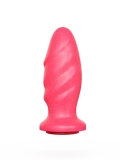 Анальный плаг с коннектором Lovetoy из ПВХ розовый (12.9, Ø 4.1 см)