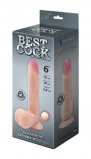 Фаллоимитатор неоскин на присоске BEST COCK 6