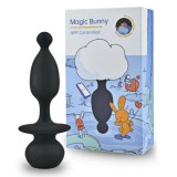 Анальный вибратор Magic Motion Bunny черный (13, Ø 2.9 см)