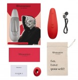 Бесконтактный клиторальный стимулятор Womanizer Classic 2 Marilyn Monroe™ Special Edition, Vivid Red​