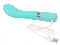 Pillow Вибратор G-точки Talk Sassy Teal (20, Ø 3.8 см)