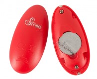 Sweet Smile Виброшарик Remote Controlled, красный (15.3, Ø 3.6 см)