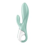 Вибратор Satisfyer Air Pump Bunny 5+, мятный