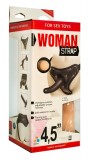 Женский страпон с вагинальной пробкой WOMAN STRAP (12, Ø 2.5 см)