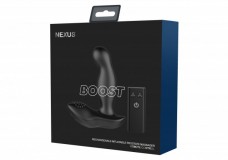 Вибромассажер простаты Nexus Boost с надувной головкой и пультом ДУ (9.8, Ø 3.7 см)