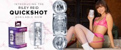 FLESHLIGHT Мастурбатор Quickshot Riley Reid (нарушены пломбы)