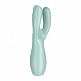 Вибромассажер для стимуляции клитора и сосков Satisfyer Threesome 3, мятный