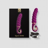 Gvibe Gjack Mini витой вибратор, фиолетовый (19, Ø 3.5 см)