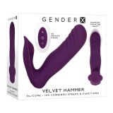 Gender X VELVET HAMMER Вибромассажер ударный с клиторальным стимулятором