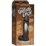 Фаллоимитатор The Realistic Cock FIRMSKYN 8” Choclate (20.6, Ø 5 см)