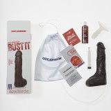 Фаллоимитатор реалистик на присоске с семяизвержением Bust It Squirting Realistic Cock - Chocolate (23.4, Ø 5 см)