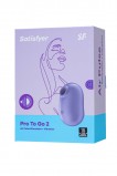 Вакуумный стимулятор клитора Satisfyer Pro To Go 2, фиолетовый