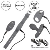 Набор с вибро-кольцом и анальным стимулятором SILICONE REMOTE ADVENTURE SET