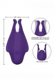 Зажимы для сосков Nipple Play Rechargeable, фиолетовые