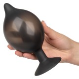 Расширяющаяся анальная пробка Silicone Inflatable Plug (13.3, Ø 3.8 см)
