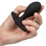 Расширяющаяся анальная пробка Weighted Silicone Inflatable Plug (7.5, Ø 3.3 см)