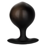 Расширяющаяся анальная пробка Weighted Silicone Inflatable Plug (7.5, Ø 3.3 см)