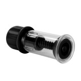 Помпы для сосков Nipple Play Vacuum Twist Suckers, черные