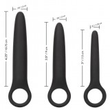 Набор из 3 анальных расширителей BOUNDLESS DILATOR TRIO