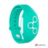 Вибратор для пар с пультом-часами Weatwatch Dual Pleasure Vibe, розовый-зеленый