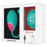 Виброяйцо с пультом-часами Wearwatch Egg Wireless Watchme, зеленый-зеленый