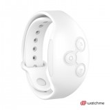 Виброяйцо с пультом-часами Wearwatch Egg Wireless Watchme, голубой-белый