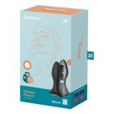 Rotator Plug 2+ Вибростимулятор, черный (13, Ø 3.9 см)