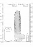 Фаллоимитатор Realistic Dildo With Balls (25, Ø 4.5 см)