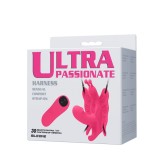 Бабочка на ремешках с вибрацией Ultra Passionate Harness