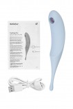 Вакуум-волновой бесконтактный стимулятор клитора Satisfyer Twirling Pro, голубой