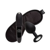 Набор Come To Bed (We-Vibe Tango X, пробка Crystal Butt Plug, маска Satin Blindfold)