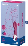 Вибромассажер для стимуляции точки G Satisfyer Hot Spot, красный (21, Ø 4.2 см)