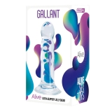 Фаллоимитатор Gallant Jelly Dildo прозрачный (16, Ø 3.5 см)