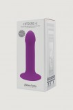 Фаллоимитатр на присоске с двойной плотностью Hitsens 6 Purple (13.5, Ø 3.3 см)