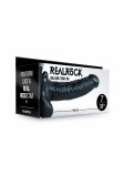 Фаллопротез Hollow Strap-on with Balls - 7'', чёрный (23.2, Ø 4.7 см)