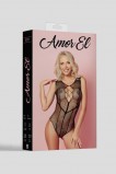 Боди Amor EL с вырезом в виде шнуровки (размер S/L)