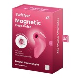 Вакуумный стимулятор Satisfyer Magnetic Deep Pulse, розовый