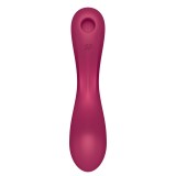 Вибростимулятор Satisfyer Curvy Trinity 1, красный