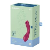 Вибростимулятор Satisfyer Curvy Trinity 1, красный