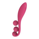 Тройной вибромассажёр Satisfyer Tri Ball 1, розовый