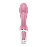 Вибромассажёр-кролик Satisfyer Air Pump Bunny 2 с функцией надува