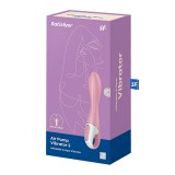 Вибромассажёр Satisfyer Air Pump Vibrator 2 с функцией надува (20.9, Ø 3.8 см)