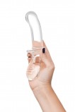 Двусторонний фаллоимитатор Satisfyer Double Crystal, прозрачный (19.5, Ø 4 см)